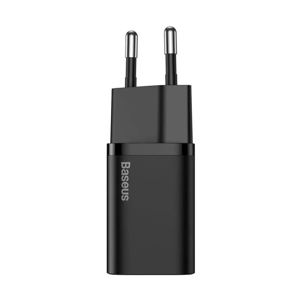 Incarcator Retea Baseus Super Si, 20 W, 1 port, Negru — miniatură