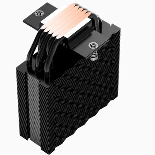 Cooler PCCooler "RT500 TC ARGB", skt. Intel si AMD, racire aer, vent 120mm,500 - 2200 rpm, 5 heatpipes, inaltime 155mm, negru ARGB, "RT500 TC ARGB BK" — miniatură