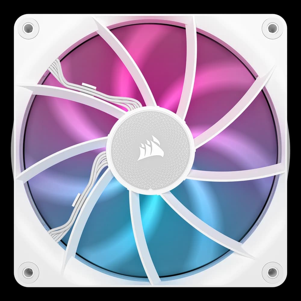 VENTILATOR Corsair iCUE LINK RX140 1x140mm RGB ALB, viteza 0.300-1700 RPM +/- 10%, 18.1-95.7 CFM, Presiune Statica: 0.15-3.79 mm-H2O, 10-36dBA, Prindere magnetica, Lungime cablu 135mm "CO-9051023-WW"
