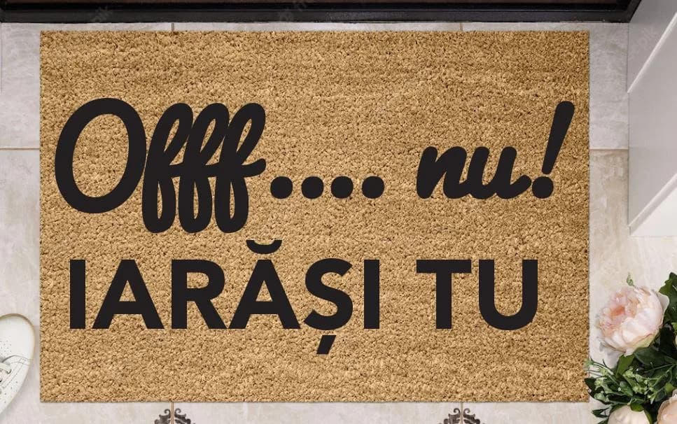COVORAS INTRARE ANTIDERAPANT 60X40 CM, OFFF, HEINNER HOME — miniatură