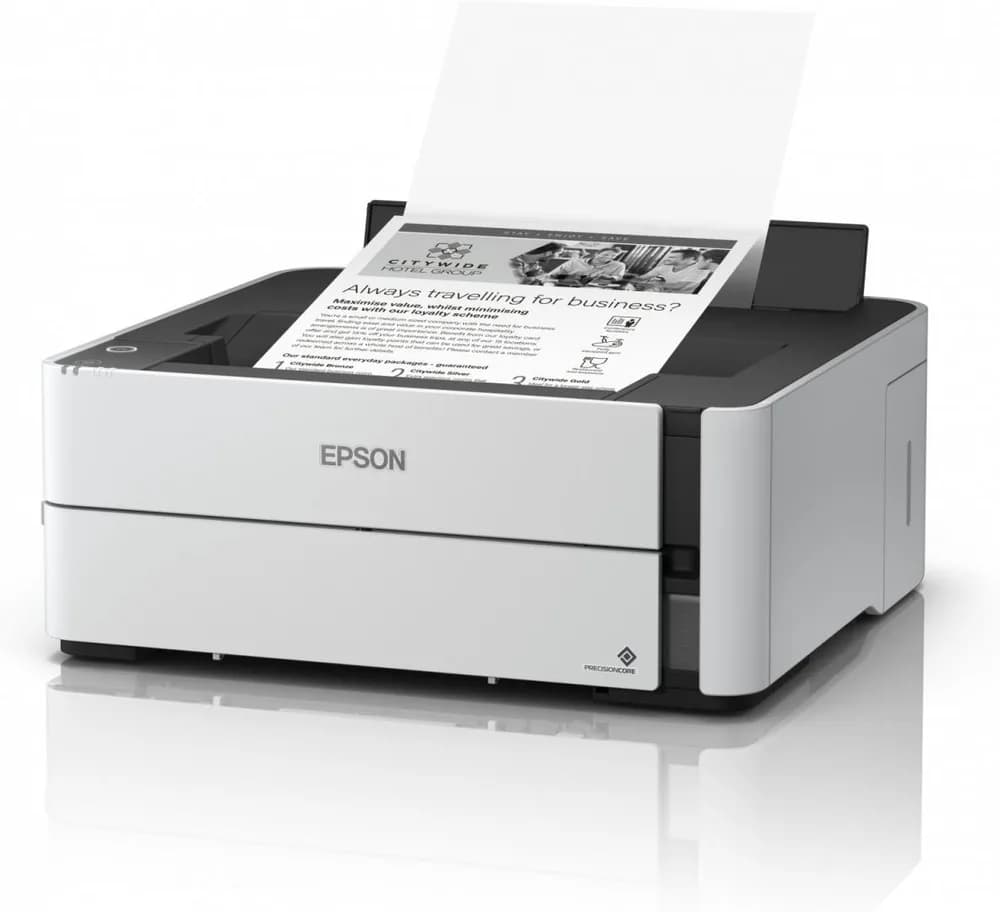 Imprimanta inkjet Epson EcoTank M1170, CISS, A4 Monocrom, format A4, USB + LAN