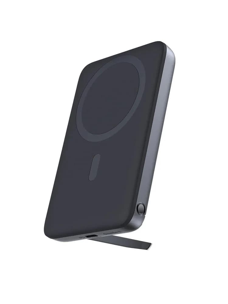 POWER BANK Aukey "PB-MS01" 6700 mAh, 20W magnetic, wireless, 1 x USB-C, 172g, negru, "US002-LLTSN1043192" - 689323786091