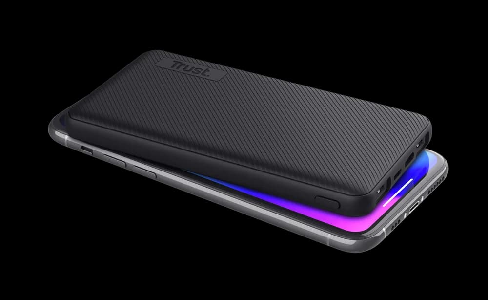 Baterie externa Trust Primo Ultra Thin Eco 10.000, negru — miniatură