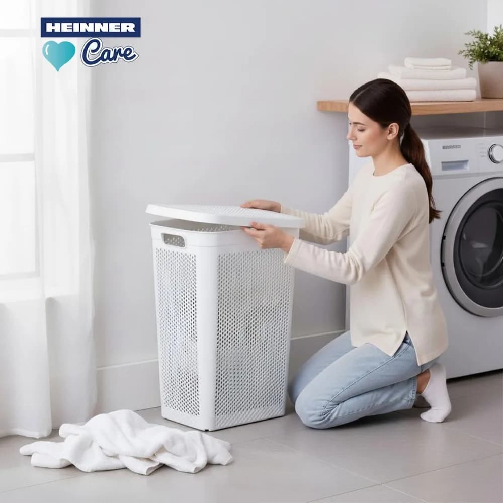 COS PENTRU RUFE SLIM DIN PLASTIC, 38L MIX 3 CULORI — miniatură