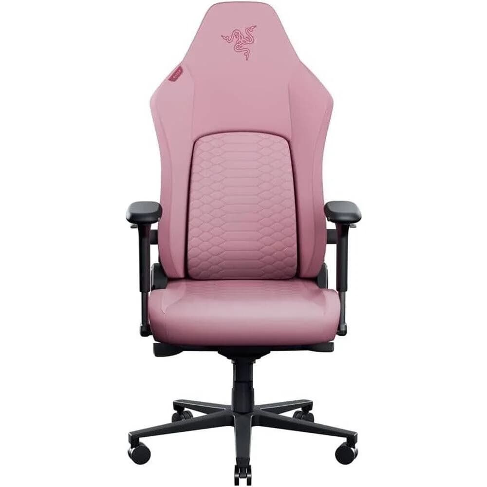 Scaun Razer Iskur V2 X NewGen, tip spuma spumă turnată PU, suport lombar integrat, tetieră reglabilă, cotiere 2D, clasa de ridicare pe gaz 4, roz