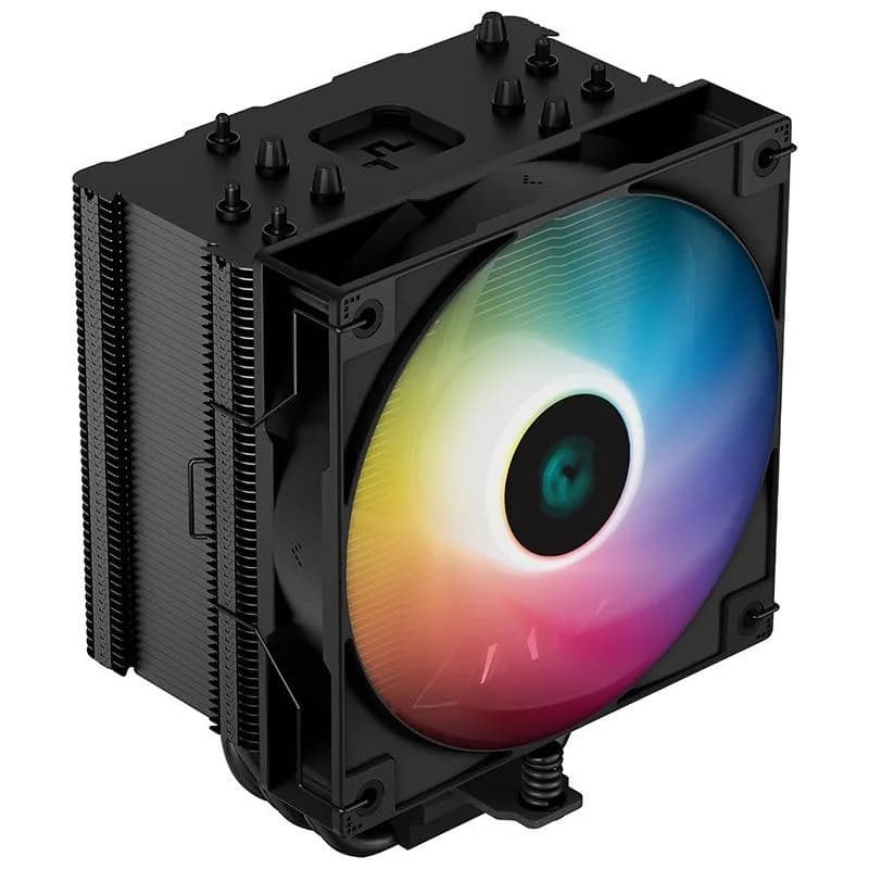 Cooler Procesor DEEPCOOL AG500 BK ARGB, Aer, 12 cm, aRGB — miniatură