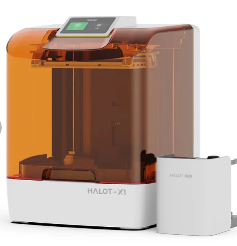 CREALITY HALOT-X1 COMBO RESIN 3D PRINTER, Tehnologie LCD, Volum printare: 211.68mm*118.37mm*200mm, Dimensiuni imprimanta: 344mm*331mm*434mm, Sursa lumina: Honeycomb Matrix, Expunere: 6500+10% μW/cm2, Rezolutie: 16K(15120*6230PX), Dimensiune pixel: 14*19μm, Acuratete axa Z: 0.01mm, Grosime strat — miniatură