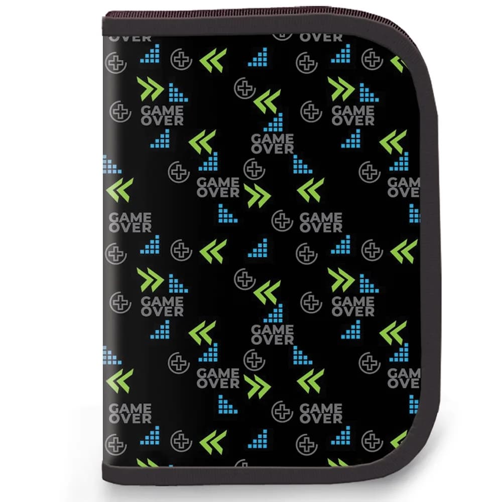 Penar echipat, 1 fermoar, 2 extensii, 32 piese, GAME OVER - S-COOL — miniatură