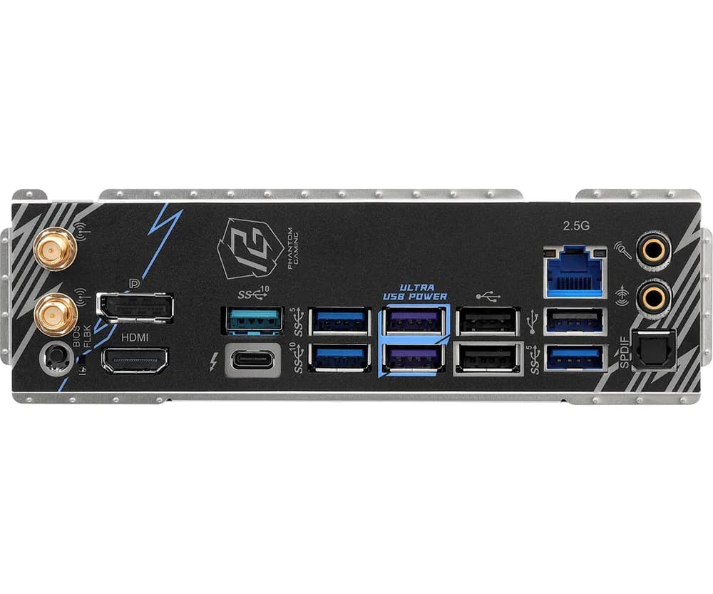 Placa de baza ASRock B860 Lightning WiFi 1851 ATX HDMI/DP/USB-C DDR5 "90-MXBR2-A0UAYZ" — miniatură