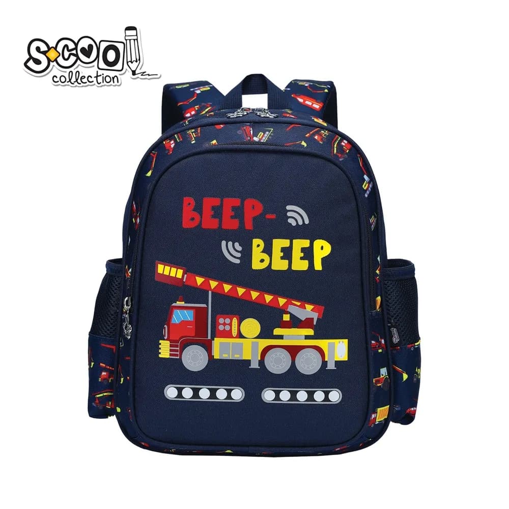 Ghiozdan gradinita, 33x27x15 cm, BEEP BEEP - S-COOL