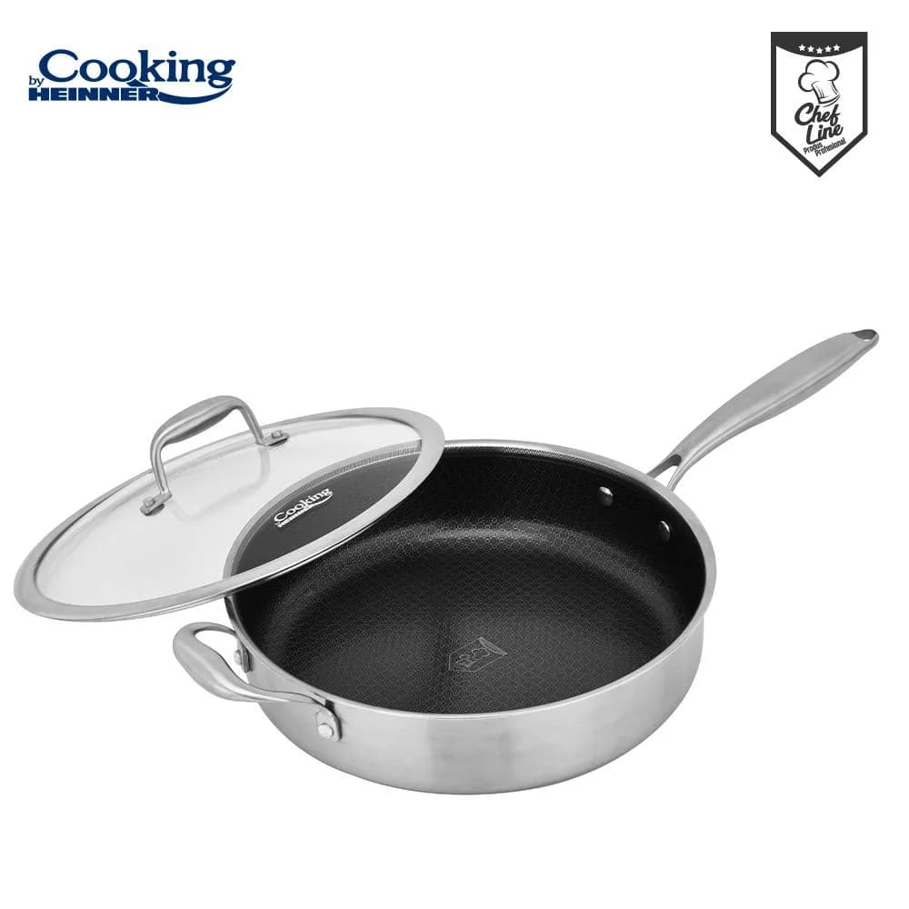 TIGAIE ADANCA+CAPAC, 24x6.5 CM, TITANIUM3, COOKING BY HEINER — miniatură