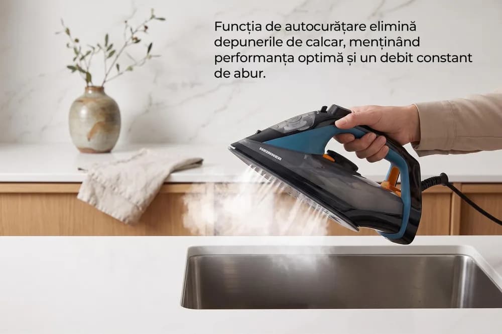 Fier de călcat HEINNER CeramiSoft HSI-A2400BLBK — miniatură