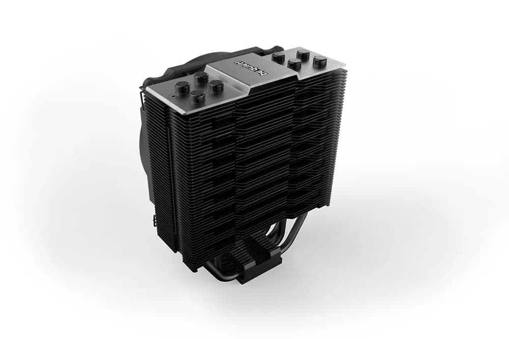 COOLER be quiet "Dark Rock Slim",racire aer, Ø6 mm×4 pcs heatpipe, skt. Intel LGA 1700/1200/115x/2066/2011-v3 AMD AM5/AM4, fan 120mm, 1500 rpm, conectare 4-pin PWM, LED, "BK024" — miniatură