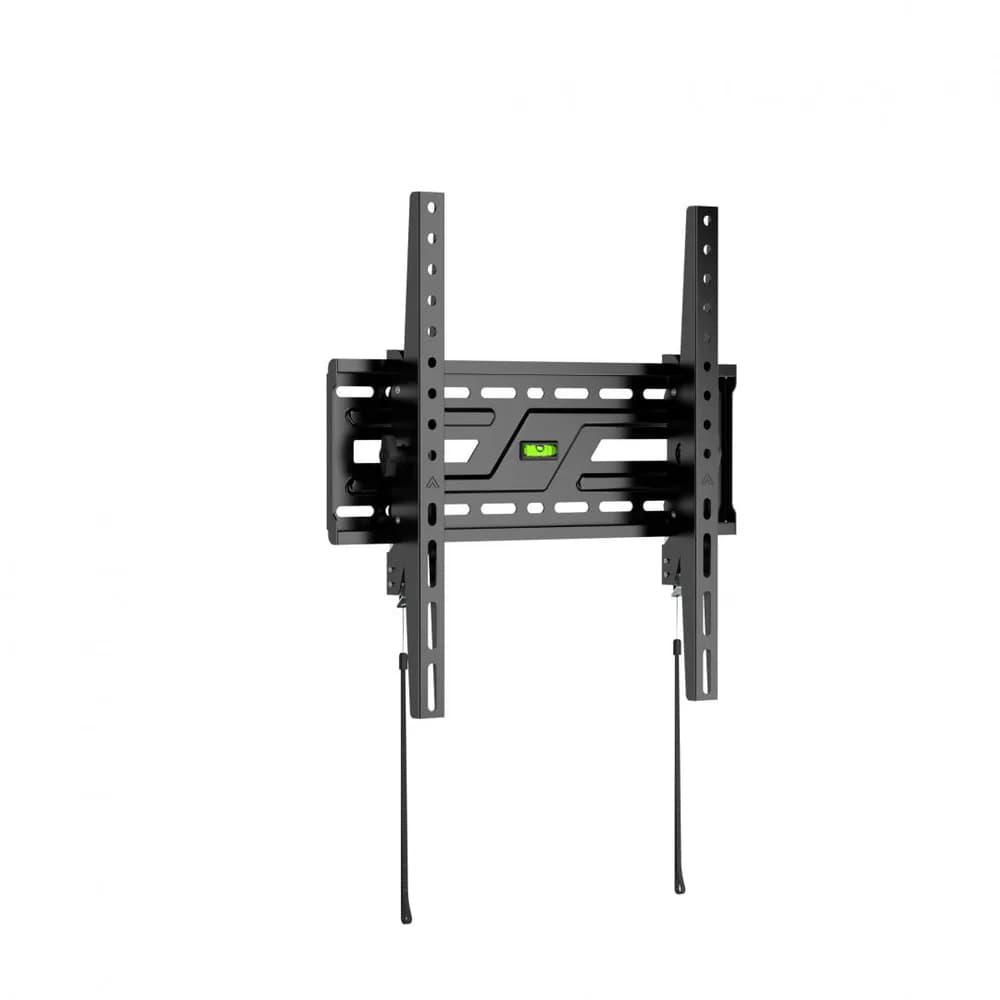 Suport perete TV Serioux 32-75" Tilt 75kg Profil 50mm Material: Otel Finisarea suprafeței: vopsea electrostatica Dimensiune ecran: 32"-75" Compatibilitate VESA: 75x75, 100x100, 100x150, 150x100, 100x200, 200x100, 150x150, 200x200, 200x300, 300x200, 200x400, 400x200, 300x300, 300x400, 400x300 — miniatură