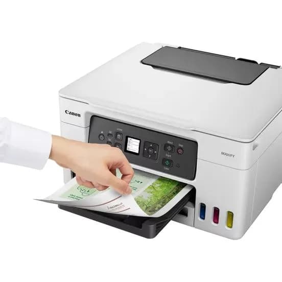 Multifunctional Inkjet CISS Color Canon GX3040, A4, Functii: Impr.|Scan.|Cop.|Cloud, Viteza de Printare Monocrom: 18ipm, Viteza de printare color: 13ipm, Conectivitate:USB|WIFI, Duplex:Da, ADF:Nu, 33000pag max /luna, (incl.TV 11lei) "5777C009AA" — miniatură