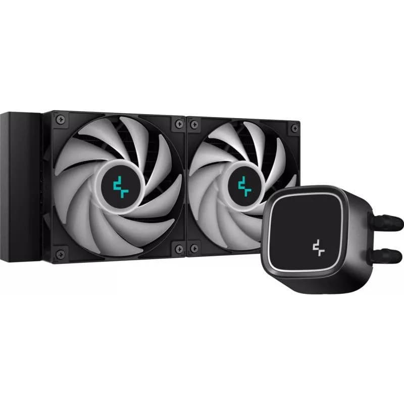 Cooler Procesor DEEPCOOL LE520, Lichid, 12 cm, 2 ventilatoare, aRGB — miniatură