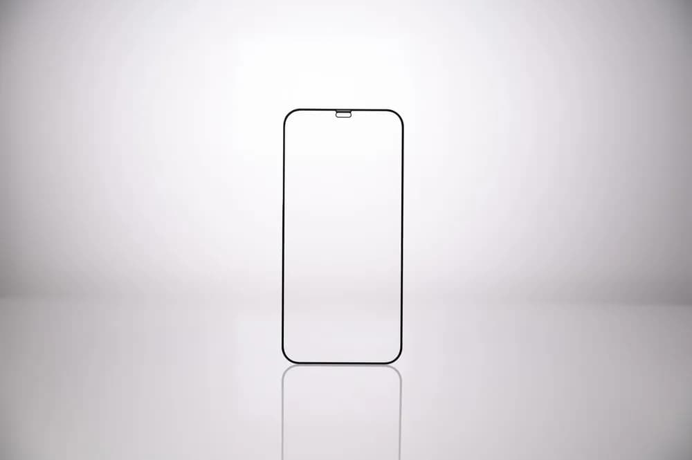 FOLIE STICLA Spacer pentru Iphone 12 Pro Max, grosime 0.3mm, acoperire totala ecran, strat special anti-ulei si anti-amprenta, Tempered Glass, sticla 9D, duritate 9H "SPPG-AP-IP12PM-TG" — miniatură