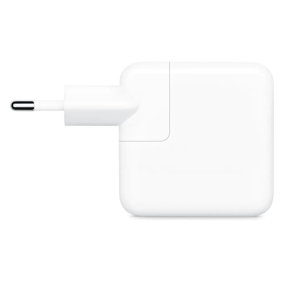 Incarcator de retea charger 2x USB-C without cable 35W White "MW2K3" — miniatură