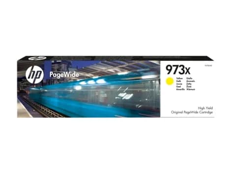 Cartus Cerneala Original HP Yellow, nr.973x, pentru PageWide Pro 452|Pro 477, "F6T83AE"