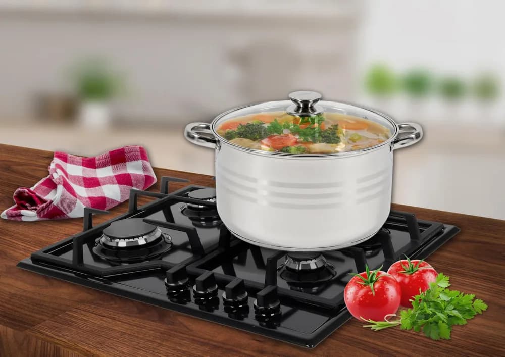 SEMIOALA INOX+CAPAC, 26x14,5 CM, 7 L, MYRA, COOKING BY HEINNER — miniatură