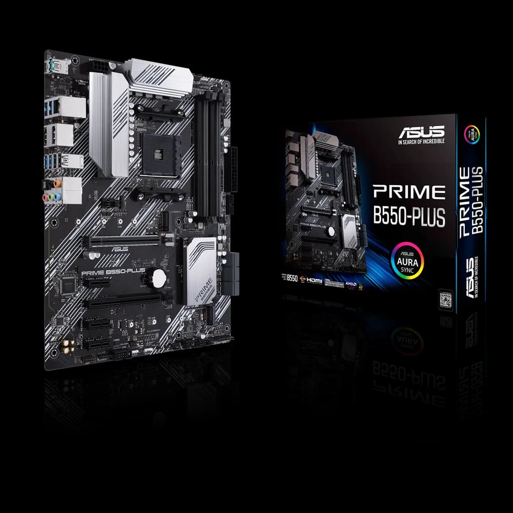 Placa de baza ASUS PRIME B550-PLUS, Socket AM4, DDR4, ATX
