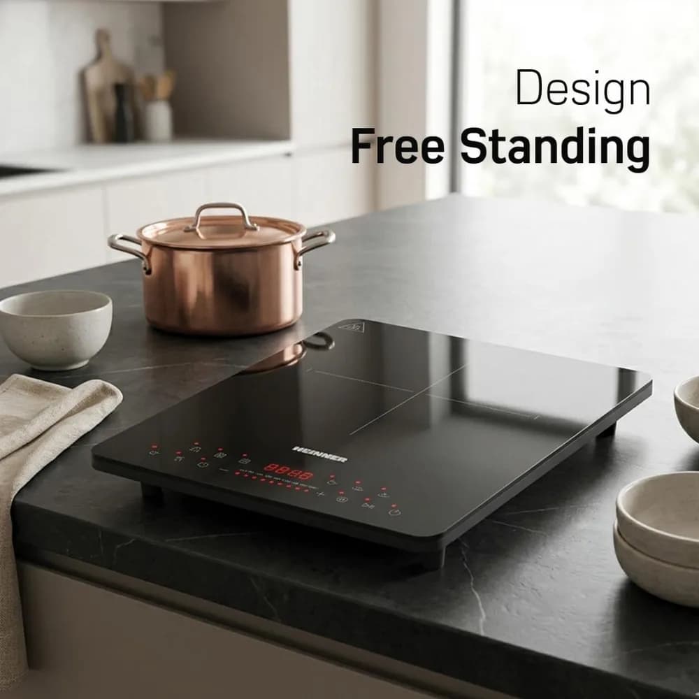 PLITA INDUCTIE FREE STANDING HEINNER HFSHI-M1Z8SMTC — miniatură