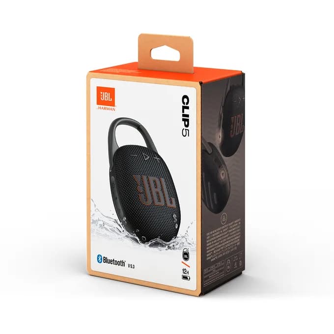Boxa portabila Clip 5 Bluetooth 7 W RMS Negru "JBLCLIP5BLK" — miniatură
