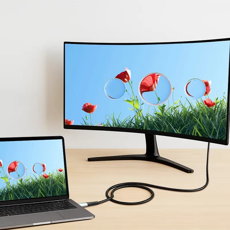 CABLU alimentare si date LOGILINK, pt. smartphone, USB 3.2, USB Gen Type-C (T) la USB Type-C (T), 1m, PD 100W, 4K, LED, 3 x ecranat, 20Gbps, metal, negru&gri, "CU0432" — miniatură