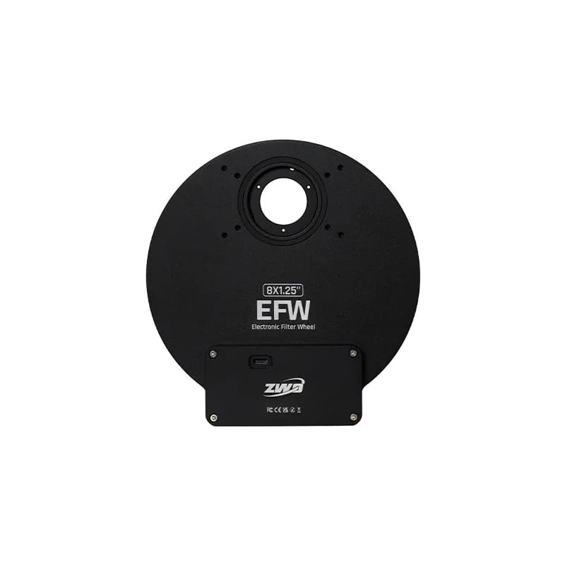 Roată de filtre motorizată ZWO EFW 8x31 pentru 8 filtre de 31,7mm, P25