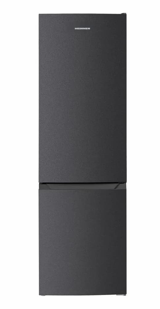Combina frigorifica HEINNER HC-HM262DGE++, 262 l, Clasa E, Gri antracit texturat