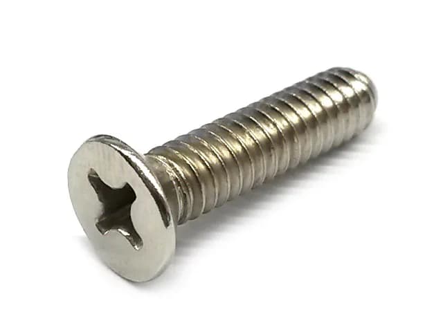 Șurub cu cap înecat în țoli (diametru 1/4", lungime 25 mm)