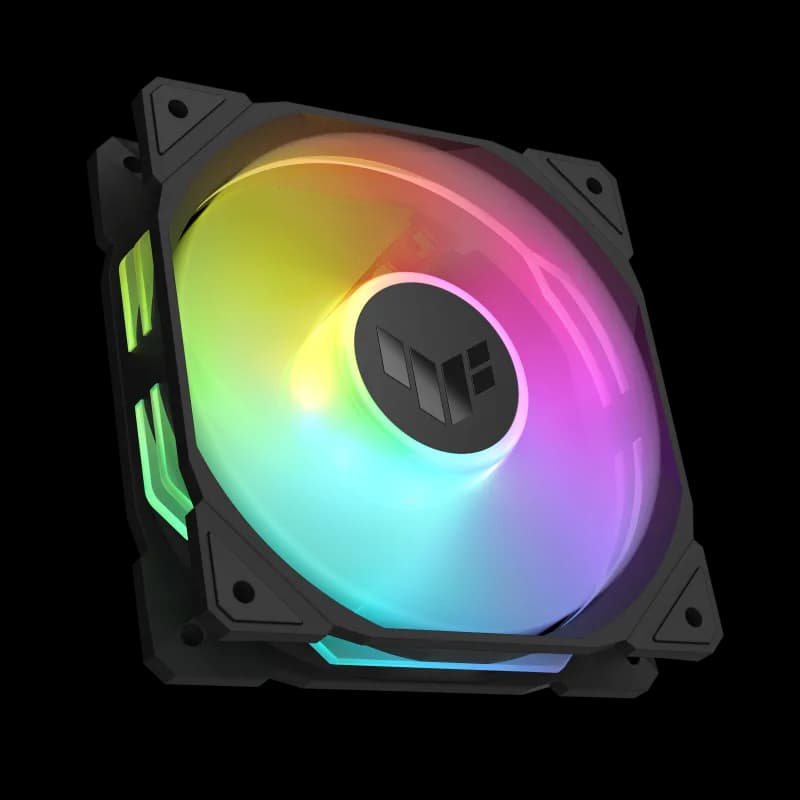 Ventilator Carcasa ASUS TUF Gaming TR120 ARGB Reverse Fan, 12 cm, 2200 RPM, 3 ventilatoare, RGB