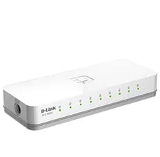 SWITCH D-LINK 8 porturi 10/100Mbps, carcasa plastic, alb "DES-1008C"