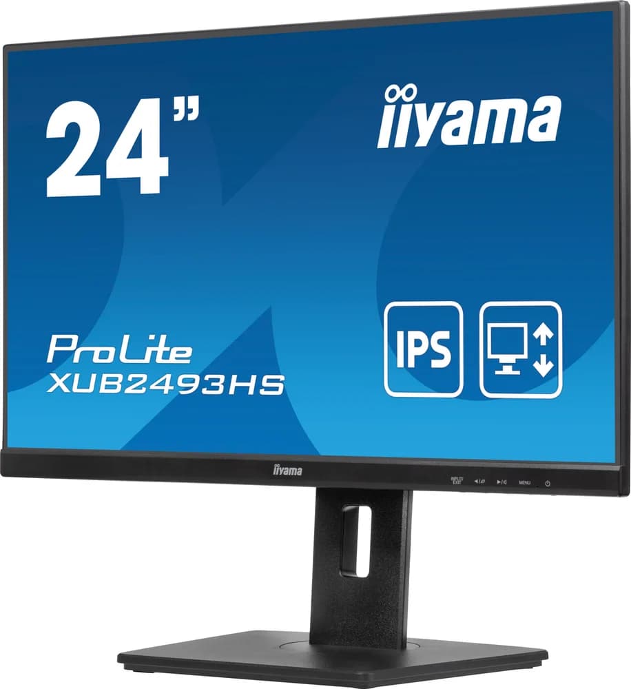 IIYAMA XUB2493HS-B6 24inch ETE IPS-panel 1920x1080 100Hz 250cd/m Speakers HDMI DisplayPort "XUB2493HS-B6" — miniatură