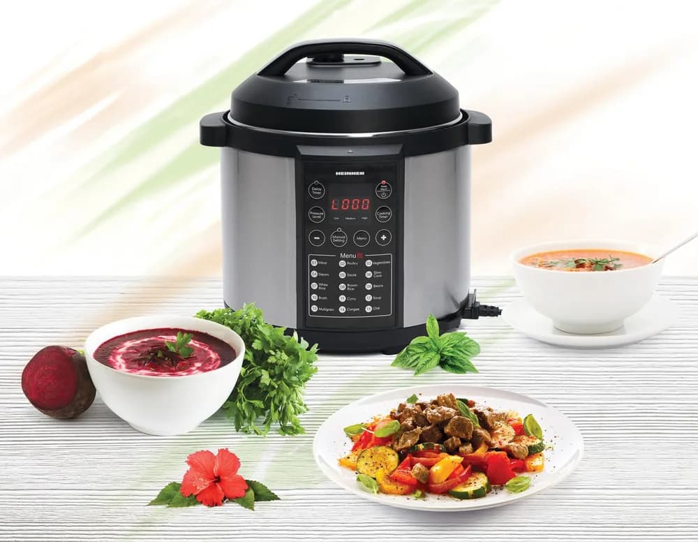 MULTICOOKER CU PRESIUNE HEINNER HPCK-6IX — miniatură