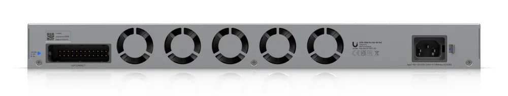 Ubiquiti Layer 3 Etherlighting USW-Pro-XG-48-PoE-EU (32) 10 GbE, (16) 2.5 GbE PoE, and (4) 25G SFP28 ports "USW-PRO-XG-48-POE-EU" — miniatură