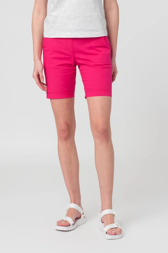PANTALONI SCURT CASUAL FEMEI FUXIA XS — miniatură