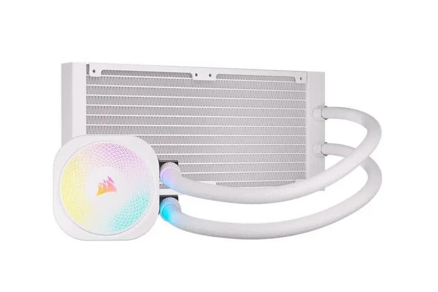 Cooler Procesor CORSAIR iCUE LINK TITAN RX RGB, Lichid, 12 cm, 2 ventilatoare, aRGB — miniatură