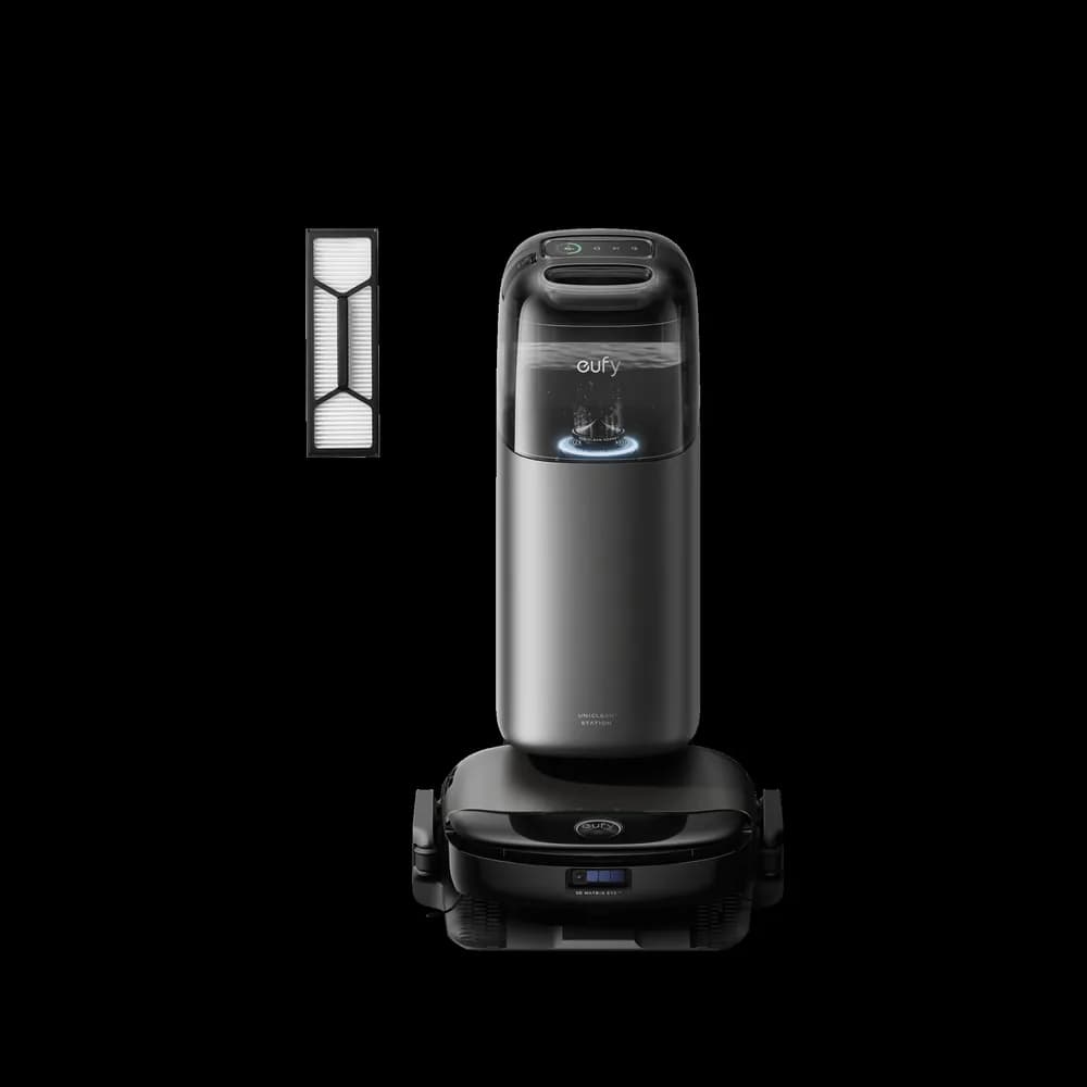 Statie UniClean 10-in-1 Anker "eufy S1 Pro", 8.000 Pa, aspirare uscata si umeda, Wi-Fi, multi-suprafete, capacitate colectare 2.5L, negru, "T2080GA1" - 0194644126162