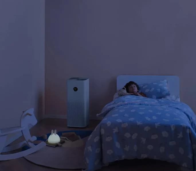 Xiaomi Smart Air Purifier 4 Pro 50 W, Suitable for rooms up to 35–60 m², 500 m³, White — miniatură