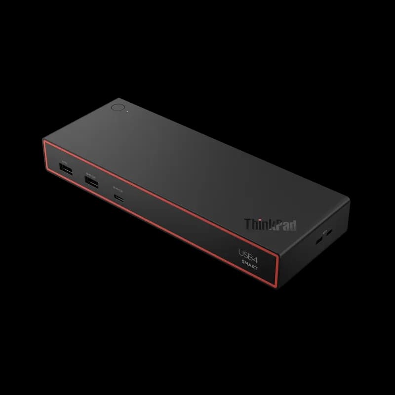 Docking station LENOVO ThinkPad USB4 Smart Dock 5500, USB Type-C, 100W, Negru