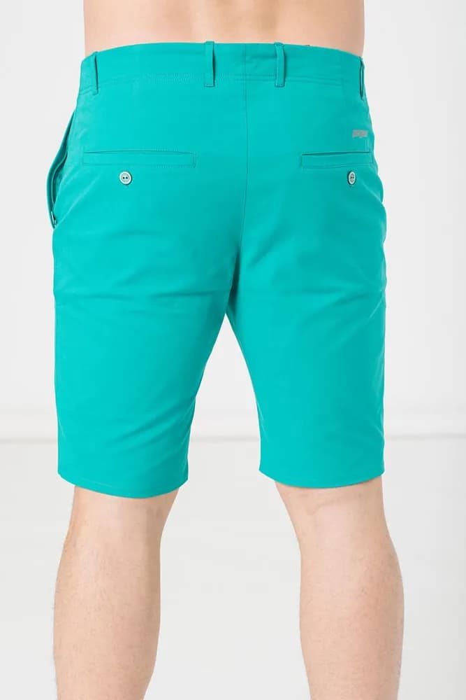 PANTALONI SCURT CASUAL BARBATI GREEN XL — miniatură