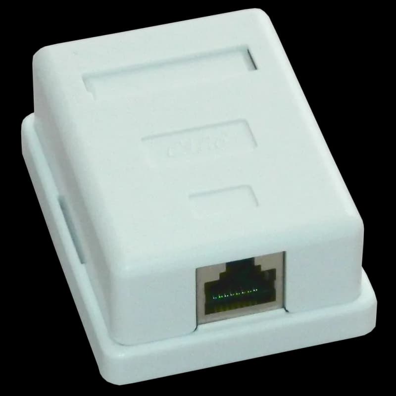 Priza FTP simpla aplicata cat.6 - EMTEX, "EMT-FTP6-1P-PT"
