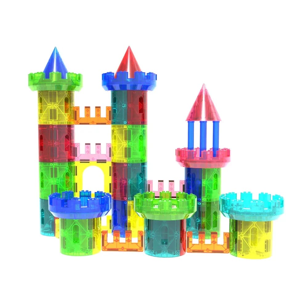 Set accesorii castel magnetic Imags, 70 de piese — miniatură