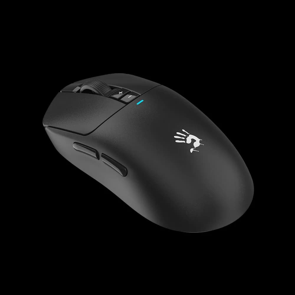 Mouse A4Tech, gaming, BLOODY WAVELINK FULL,SPEED DUAL MODE WIRELESS USB BLACK, "R72UltraDuo BLACK " 4711421 000970 — miniatură