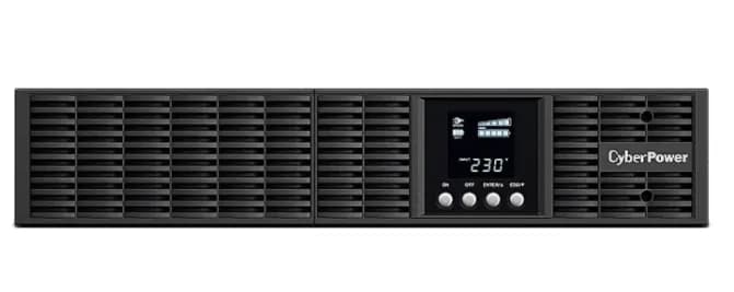 UPS CYBER POWER Online dubla conversie cu Sinusoida Pura, rack 2U, 2000VA/1800W Rack/Tower 2U 8x IEC C13, "OLS2000ERT2U" — miniatură