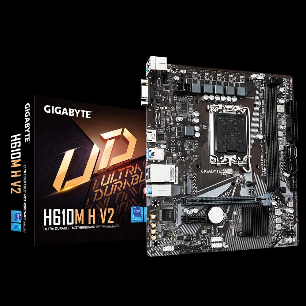 Placa de Baza GIGABYTE H610M H V2 "H610M H V2" — miniatură