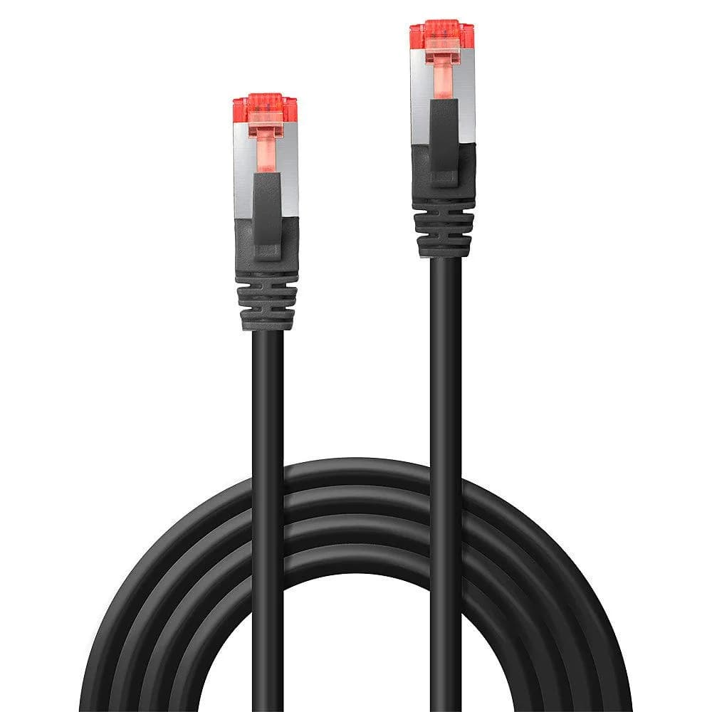 Cablu Lindy Cat.6 S/FTP Network Black, lungime 1m, latime de banda suportata 250MHz, material polycarbonate, negru — miniatură