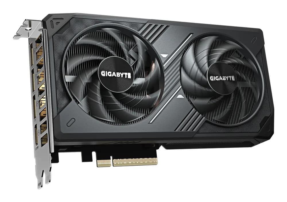 GIGABYTE GeForce RTX 5060 WINDFORCE OC 8G, GDDR7, 128 bit, Negru "N5060WF2OC-8GD" — miniatură