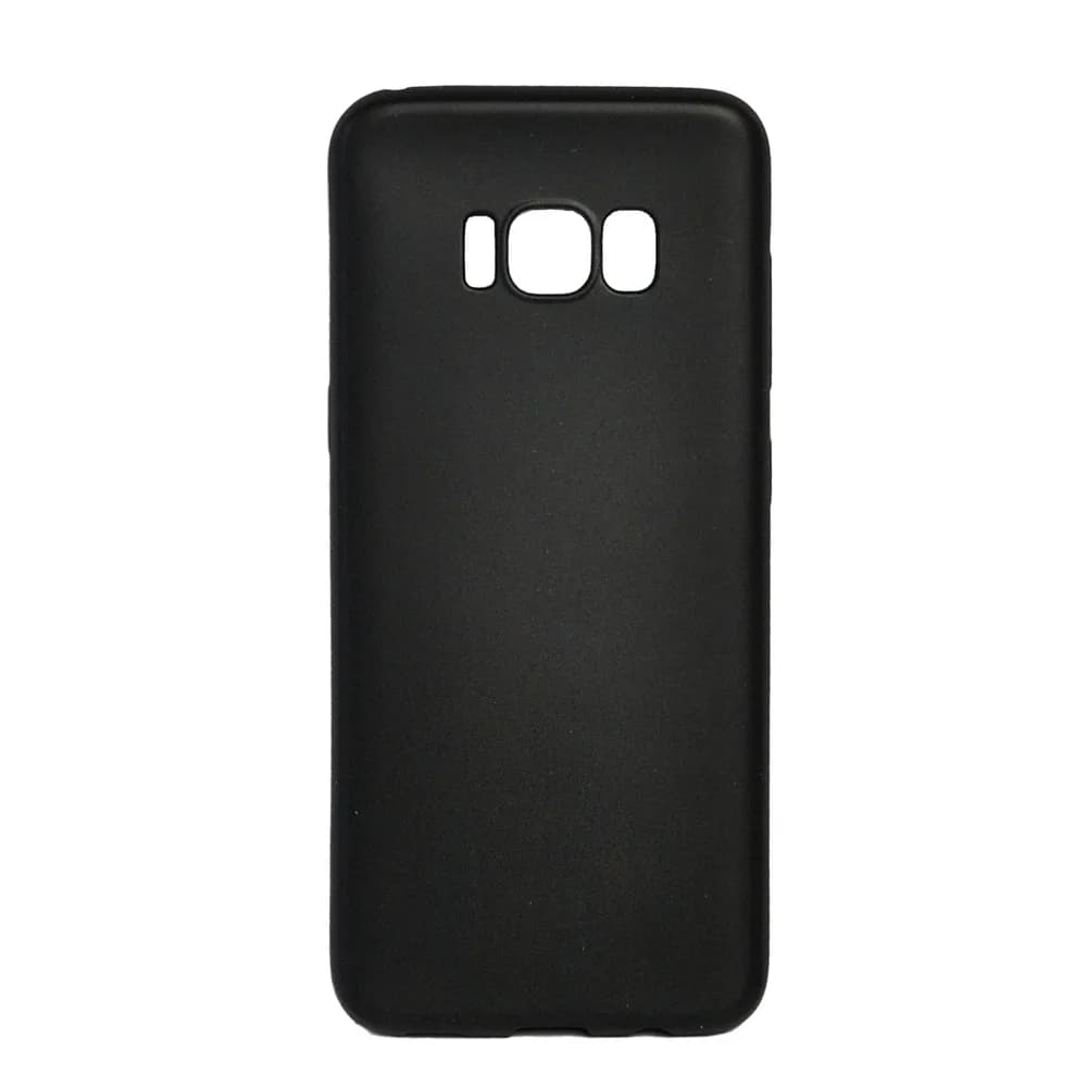 Husa Samsung S8 Spacer, negru, grosime 1 mm, material flexibil TPU, ColorFull Matt Ultra negru "SPT-MUT-SA.S8" — miniatură